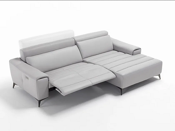 Convertible leather sofa Suzette XL Egoitaliano factory Egoitaliano from Italy. Foto №1