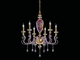 Chandelier with Swarovski crystals Euroluce Lampadari Iside L6 Chandelier with Swarovski crystals Euroluce Lampadari Iside L6 factory EUROLUCE LAMPADARi from Italy