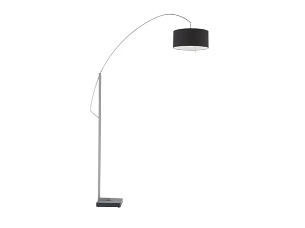 Arc lamp in steel with cotton shade LIGNE ROSET MAMA 10072421-10072423 factory LIGNE ROSET from Italy. Foto №2