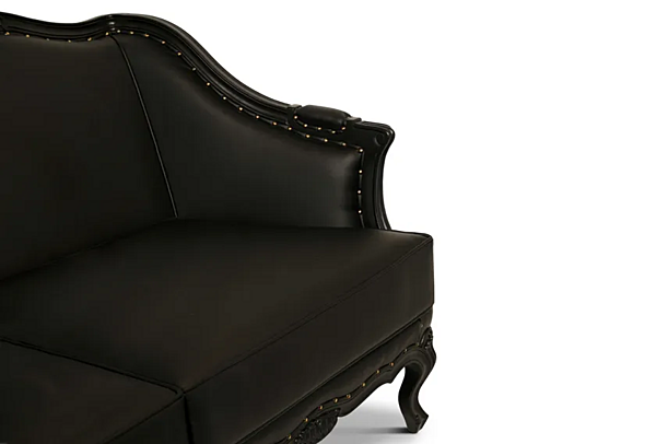 Three-Seater Leather Sofa Ottawa BRABBU factory BRABBU from Italy. Foto №5