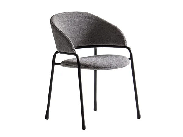 Fabric easy chair with armrests Potocco Fast 946 P 946/P factory POTOCCO from Italy. Foto №1