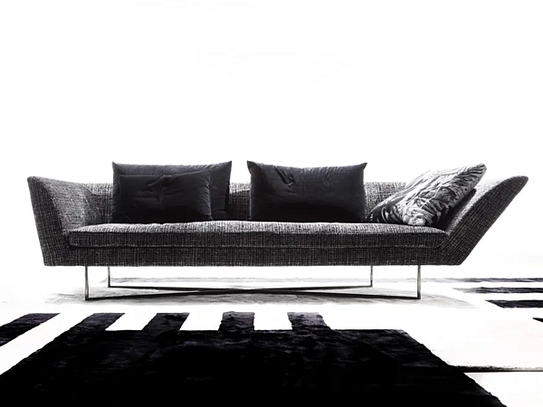 Fabric sofa with upholstered back ERBA ITALIA Little Wing factory ERBA ITALIA from Italy. Foto №14