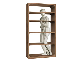 Open Oak Bookcase Venus Driade Open Oak Bookcase Venus Driade factory Driade from Italy