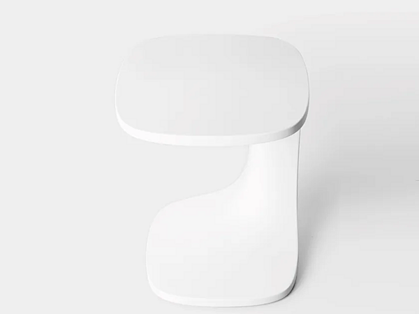 Square Plastic Coffee Table Font by Kristalia factory Kristalia from Italy. Foto №1