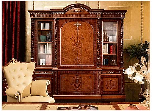 Bookcase CARLO ASNAGHI STYLE 10302 factory CARLO ASNAGHI STYLE from Italy. Foto №1