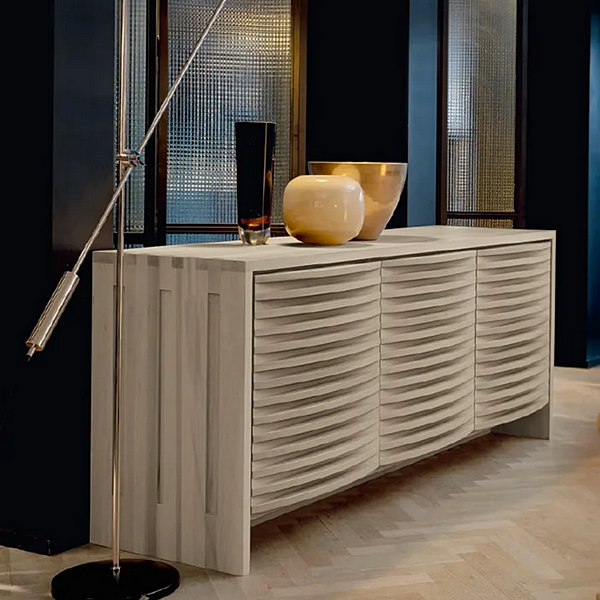 Wooden sideboard with doors DALE Onda A 620 factory DALE from Italy. Foto №3
