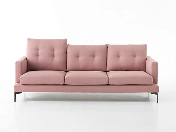 Three-Seater Fabric Sofa Essentiel Saba factory SABA from Italy. Foto №2