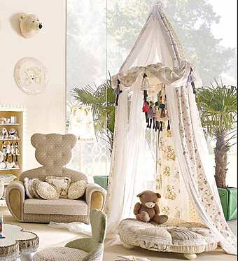 Canopy for the bed ALTA MODA Girl and Boy HAPPY CIRCU