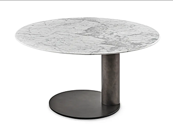 Marble dining table Oto medium Gallotti&Radice factory Gallotti & Radice from Italy