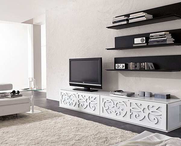 TV stand TONIN CASA PARIS - 8359 D factory TONIN CASA from Italy. Foto №1