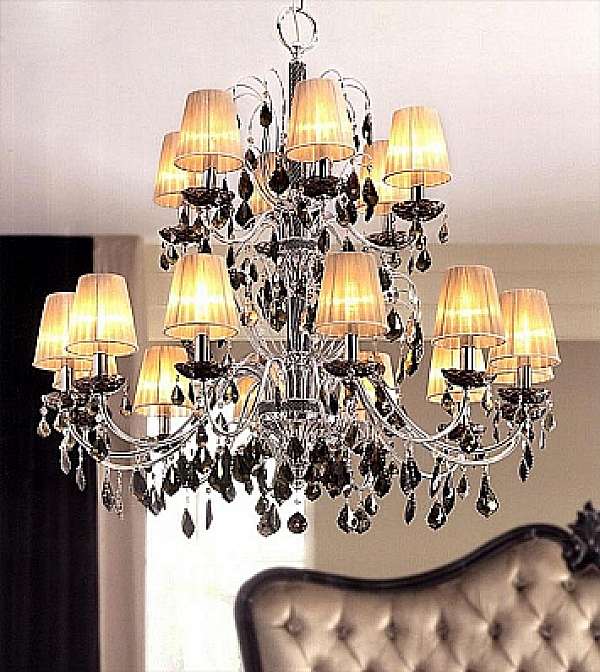 Chandelier PREGNO LP08 factory PREGNO from Italy. Foto №1