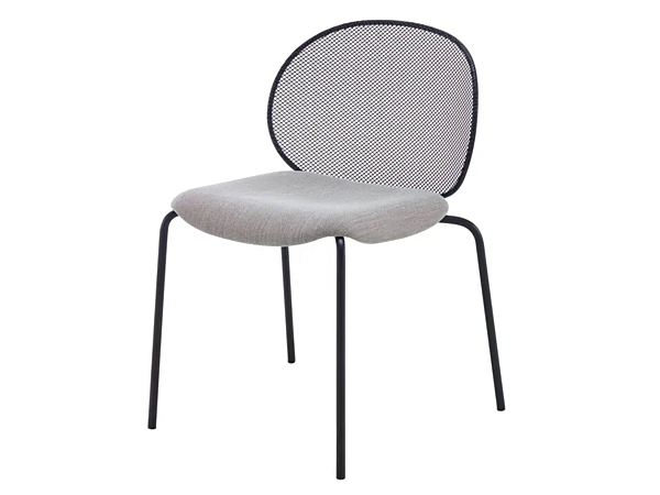 Steel chair with integrated cushion LIGNE ROSET Unbeaumatin 10260910-10260911 factory LIGNE ROSET from Italy. Foto №2