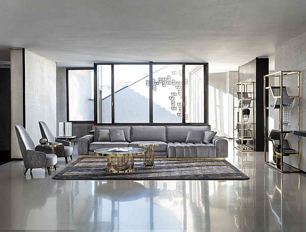 Couch GIORGIO COLLECTION Charisma sectional factory GIORGIO COLLECTION from Italy. Foto №2