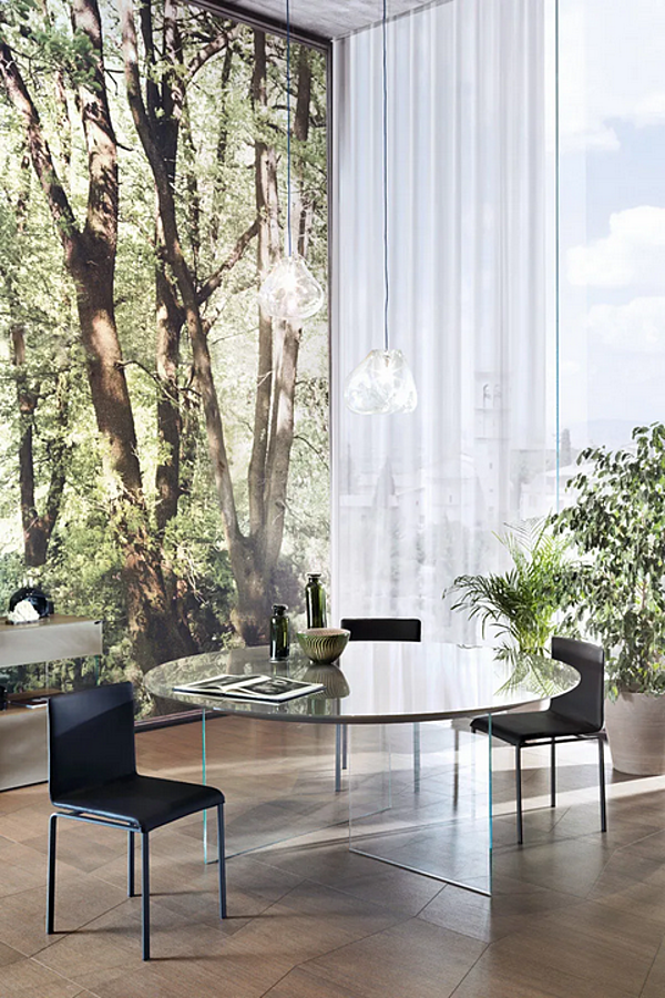 Fabric chair with upholstered back LAGO Dangla factory LAGO from Italy. Foto №12