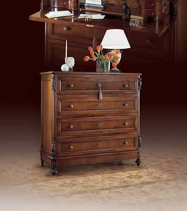 Chest of drawers ANGELO CAPPELLINI BEDROOMS Debussy 11023 factory ANGELO CAPPELLINI from Italy. Foto №1