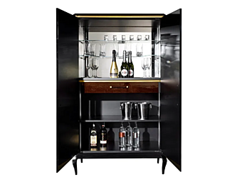 Wooden bar cabinet A.R. Arredamenti Victor V50 factory AR Interiors from Italy