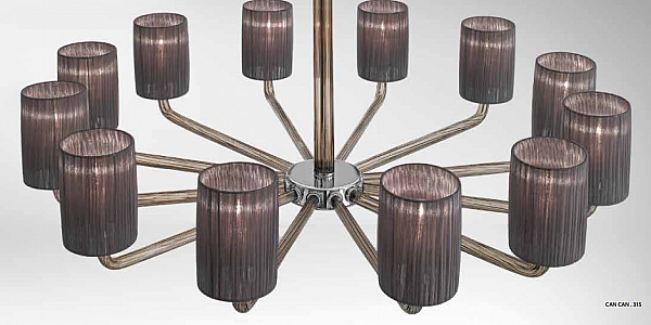 Chandelier SYLCOM 2120/9 factory SYLCOM from Italy. Foto №5