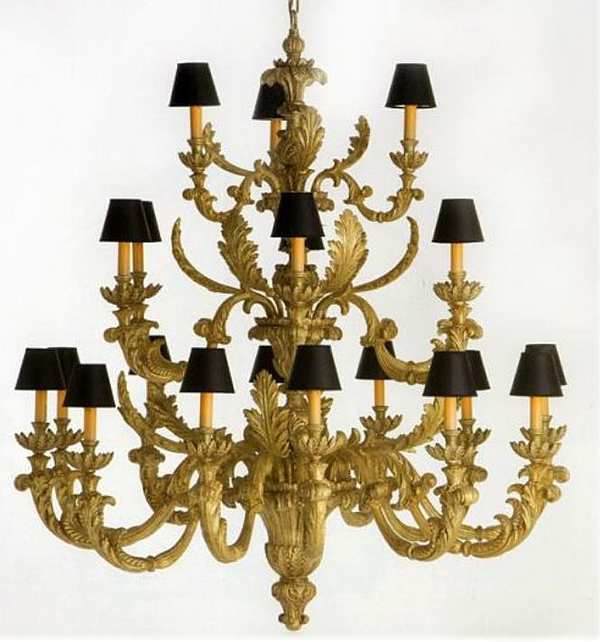 Chandelier CHELINI 1036/G factory CHELINI from Italy. Foto №1