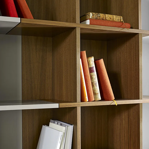 Open wooden bookcase Oka Ligne Roset 007HAS80 factory LIGNE ROSET from Italy. Foto №5