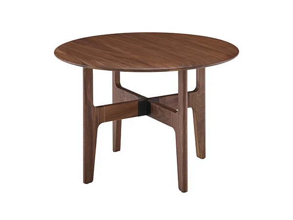 Round Solid Wood Coffee Table Nodum LIGNE ROSET factory LIGNE ROSET from Italy. Foto №2