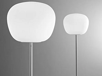 Glass floor lamp Fabbian Lumi Mochi Glass floor lamp Fabbian Lumi Mochi factory Fabbian from Italy