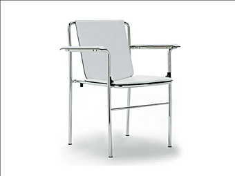 Training chair with armrests fabric POLTRONA FRAU Movie factory POLTRONA FRAU from Italy