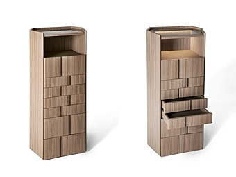 Wooden Tall Chest of Drawers Delphi GIORGETTI