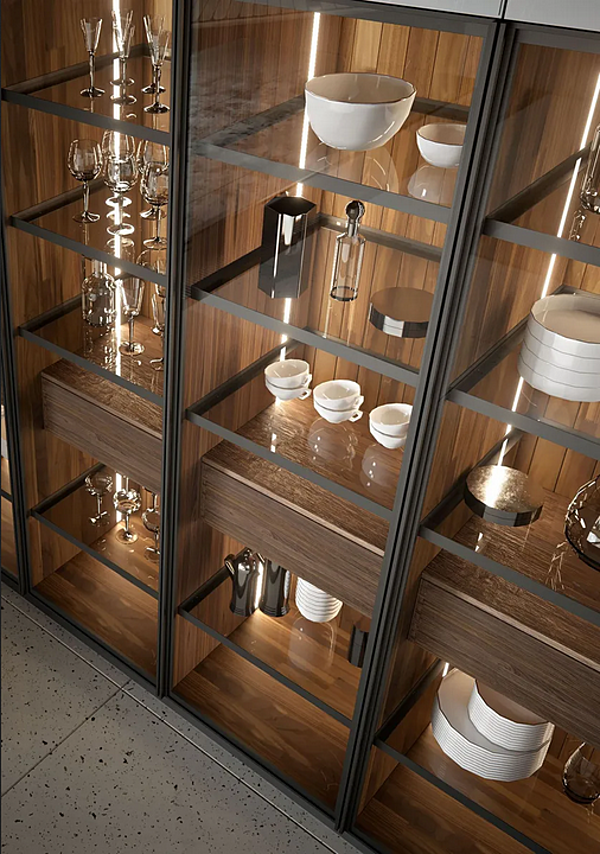 Custom Wooden Kitchen Contemporary 3.0 Old Line factory Oldline from Italy. Foto №9