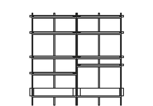 Rack CANTORI MACAO 1967.8200 factory CANTORI from Italy. Foto №1