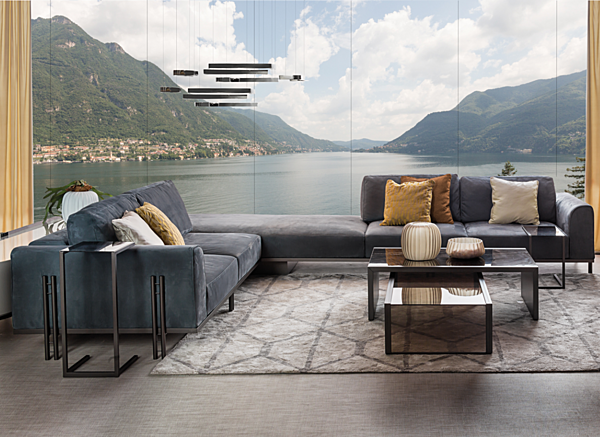 Corner leather sofa Ikat Bizzotto Italia factory Bizzotto Italia from Italy. Foto №4