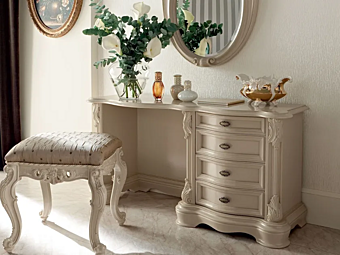 Baroque Dressing Table in Wood Modenese Luxury Interiors 13208