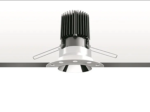 LED Round Aluminium Spotlight Everything Artemide factory Artemide from Italy. Foto №11