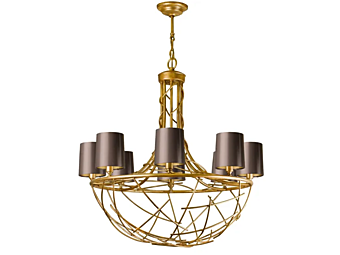 Metal Chandelier Abrissi Ferro Collection 11171 Metal Chandelier Abrissi Ferro Collection 11171 factory ABRISSI from Italy