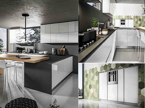 Kitchen HOME CUCINE lucenta_06 factory HOME CUCINE from Italy. Foto №3