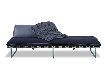 Garden Sofa with Acid Etched Copper and Fabric BAXTER Arizona factory BAXTER from Italy