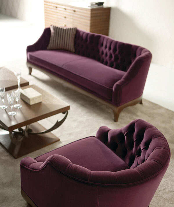 Couch ANGELO CAPPELLINI Opera MARGHERITA 40063 factory OPERA CONTEMPORARY from Italy. Foto №6