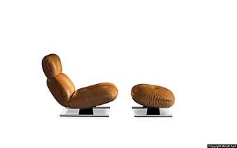 Armchair Minotti Libra Armchair Minotti Libra factory Minotti from Italy