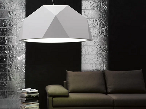 Aluminium pendant lamp Fabbian Crio factory Fabbian from Italy. Foto №34