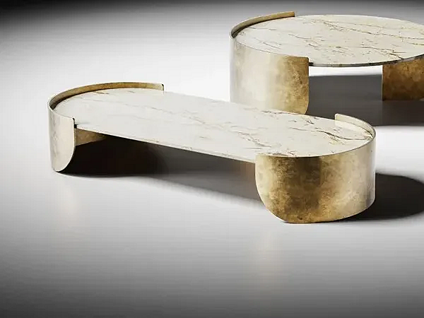 Low ceramic coffee table Osiris CASA +39 EOS301 factory ENCORE (by CASA +39) from Italy. Foto №1