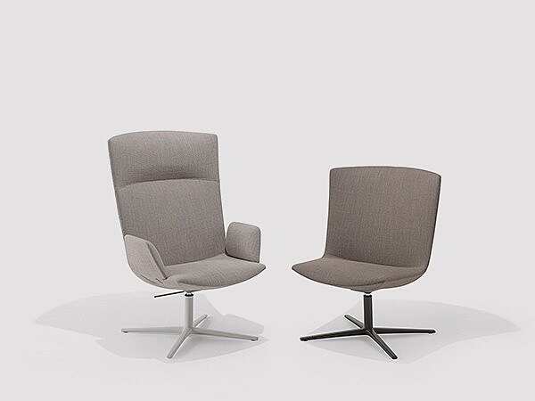 Armchair DESALTO Calum - Office 747 factory DESALTO from Italy. Foto №4