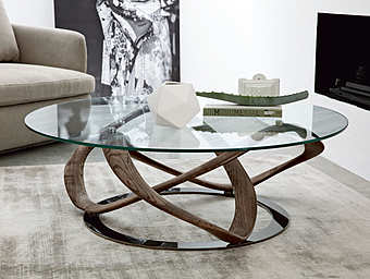 Coffee table PORADA Infinity tavolino tondo