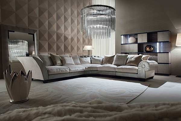 Couch GIORGIO COLLECTION Alchemy Yoko sectional factory GIORGIO COLLECTION from Italy. Foto №1