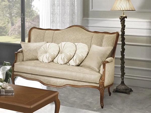 Fabric sofa with soft back Giulietta CASA +39 3904/3704, 3905/3705 factory CASA +39 from Italy. Foto №7