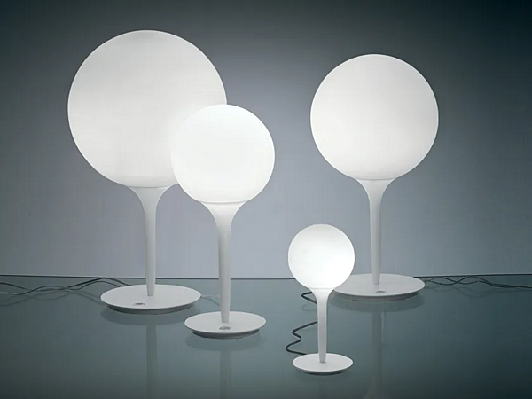 Blown Glass Table Lamp Artemide Castore factory Artemide from Italy. Foto №1