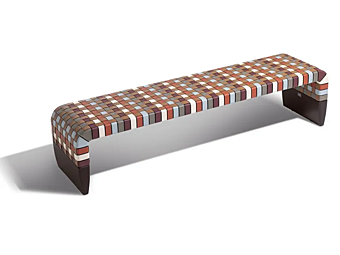 Tanned Leather Bench 90th Anniversary Edition Poltrona Frau Brera