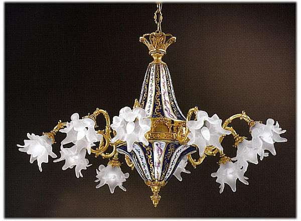 Chandelier FBAI 3176/10 factory FBAI from Italy. Foto №1