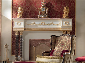 Wood Burning Fireplace 15613 Modenese Luxury Interiors factory MODENESE GASTONE from Italy