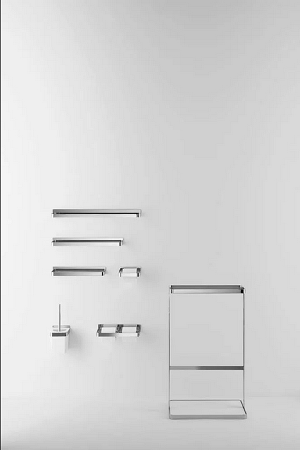 Standing Towel Rack in Stainless Steel AGAPE Memory Collection factory Agape from Italy. Foto №4