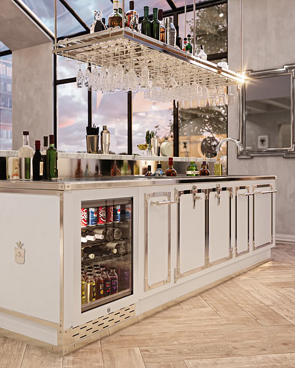 Customised Steel Home Bar Officine Gullo factory Officine Gullo from Italy. Foto №2