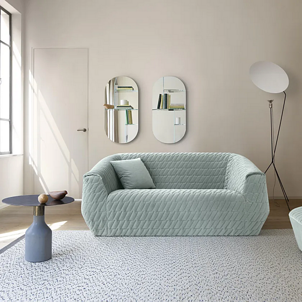 Rectangular Handmade Wool Rug LIGNE ROSET Rue d Hauteville 10052275-10052276 factory LIGNE ROSET from Italy. Foto №4